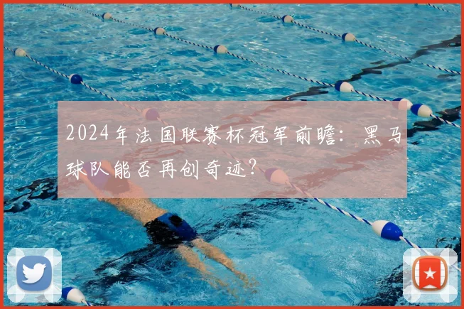 2024年法国联赛杯冠军前瞻：黑马球队能否再创奇迹？